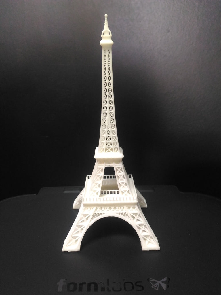 Picture of Eiffel Tower 3D printed on Formlabs Form 2 printer at Voxel Factory