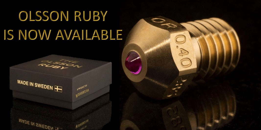 Olsson Ruby Nozzle Is Now Available at Voxel Factory banner