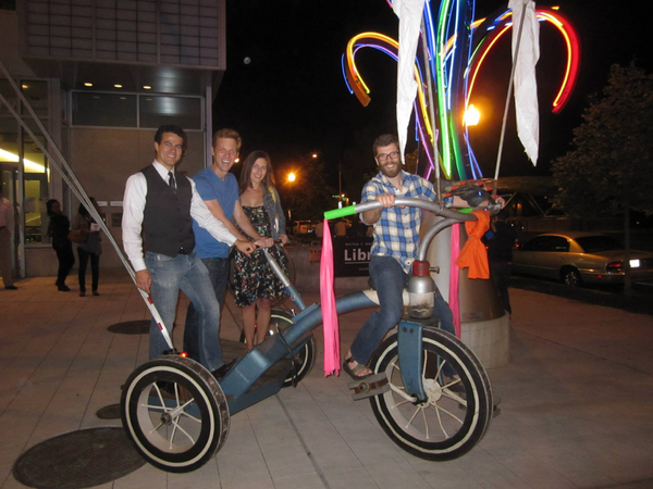 Biking in the city - Bike friends