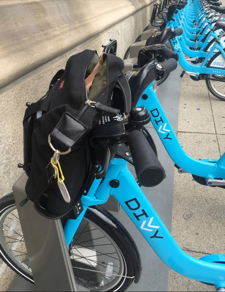 Carrying Things on a bike: Bike Share Bag