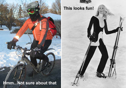 Winter Biking Style Comparison