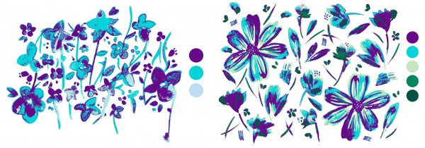 Floral Pattern - Sketches