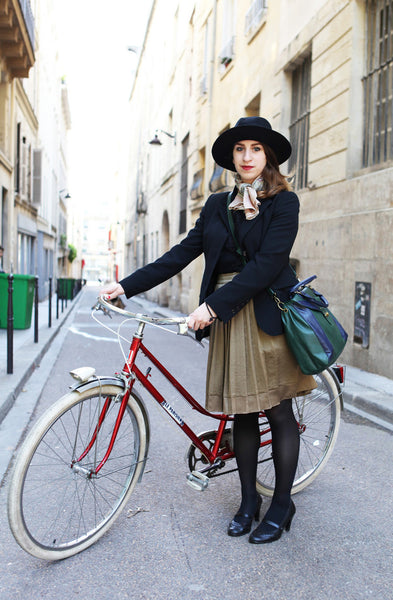 How to Bike in a Skirt - Length