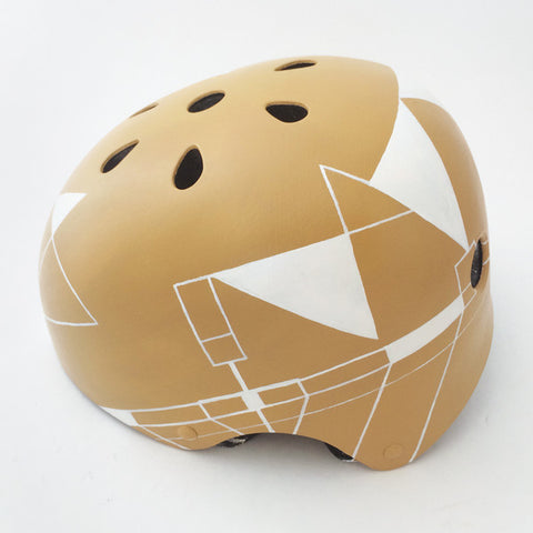 Inkwell Helmets Goldenrod geometric