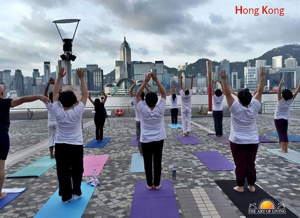 International Day of Yoga - Hong Kong