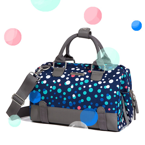 Po Campo Uptown Trunk Bag in Bubbles