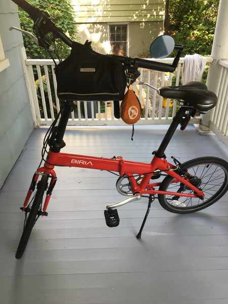 Biking on hot summer days