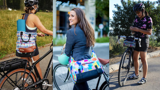 safely ride a bike in a skirt