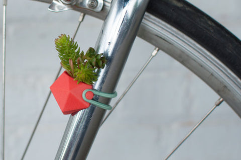 Wearable planter - bike