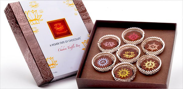 Gifts for Yoga Lovers: Chakra Chocolate Box