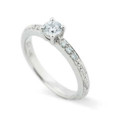 Canadian diamond engagement ring Era Design Jewellery Vancouver