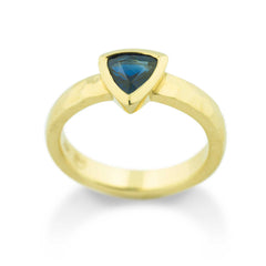 Unique Sapphire engagement ring Era Design Jewellery Vancouver