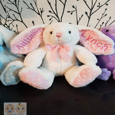 Personalised LONG EARED TEDDY - SNUGDEM BOOGUMS