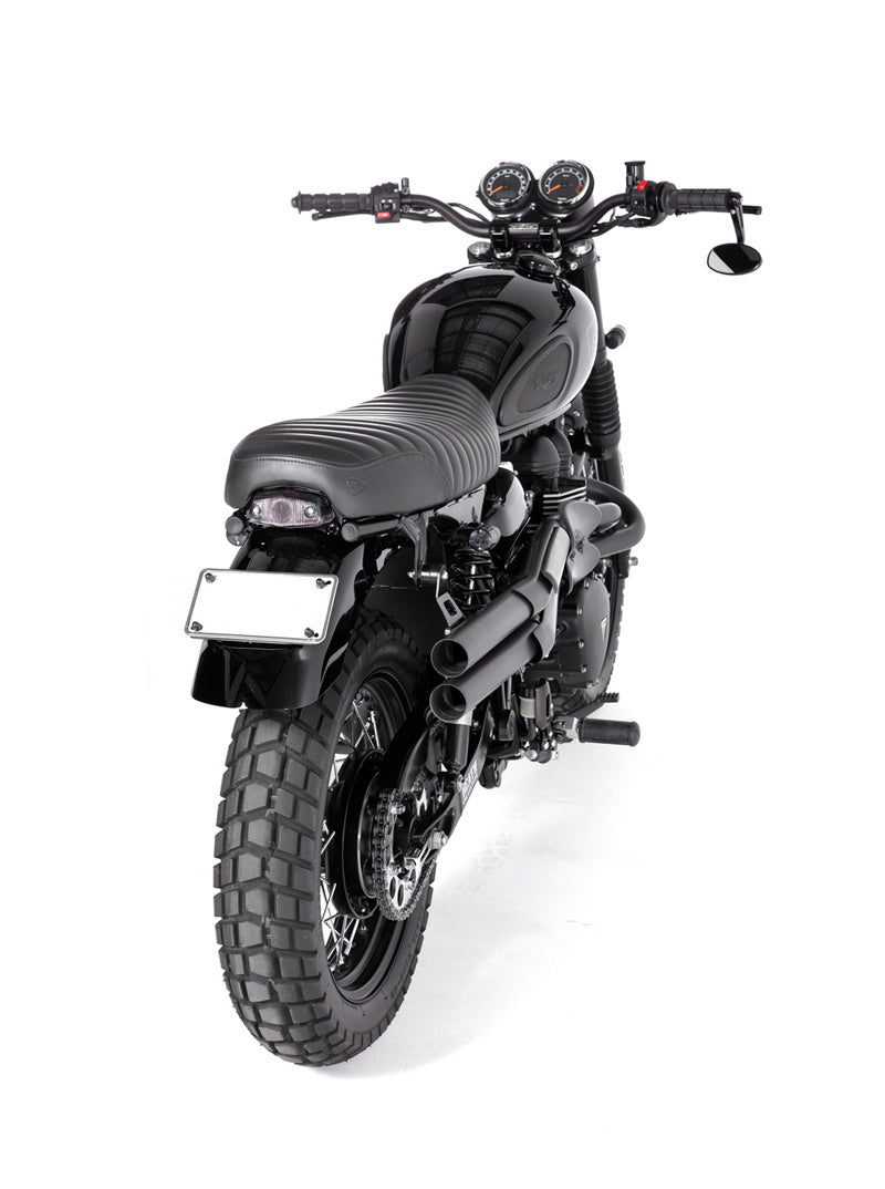 British Customs X Death Collective Triumph Scrambler