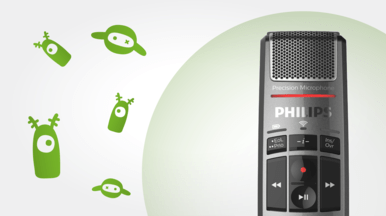 Philips SMP4010 SpeechMike Premium Air - antimicrobial surfacing for medical use and hygiene - speech products