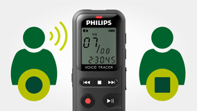 Philips DVT1150 Digital Voice Recorder from Speech products with Voice Activated Recording
