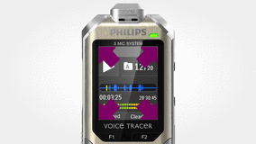 Philips DVT8010 Digital VoiceTracer Large Colour Display