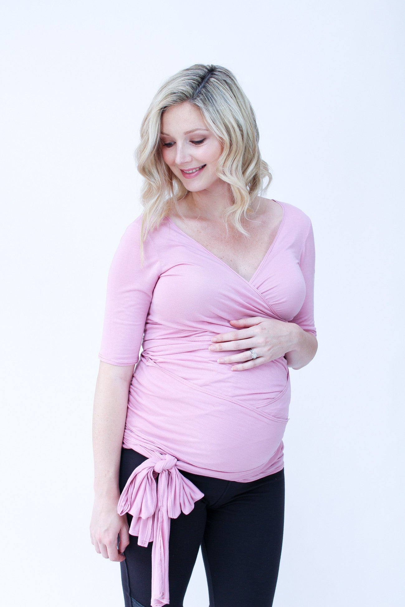 Alissa Maternity Top Sewing Pattern Megan Nielsen