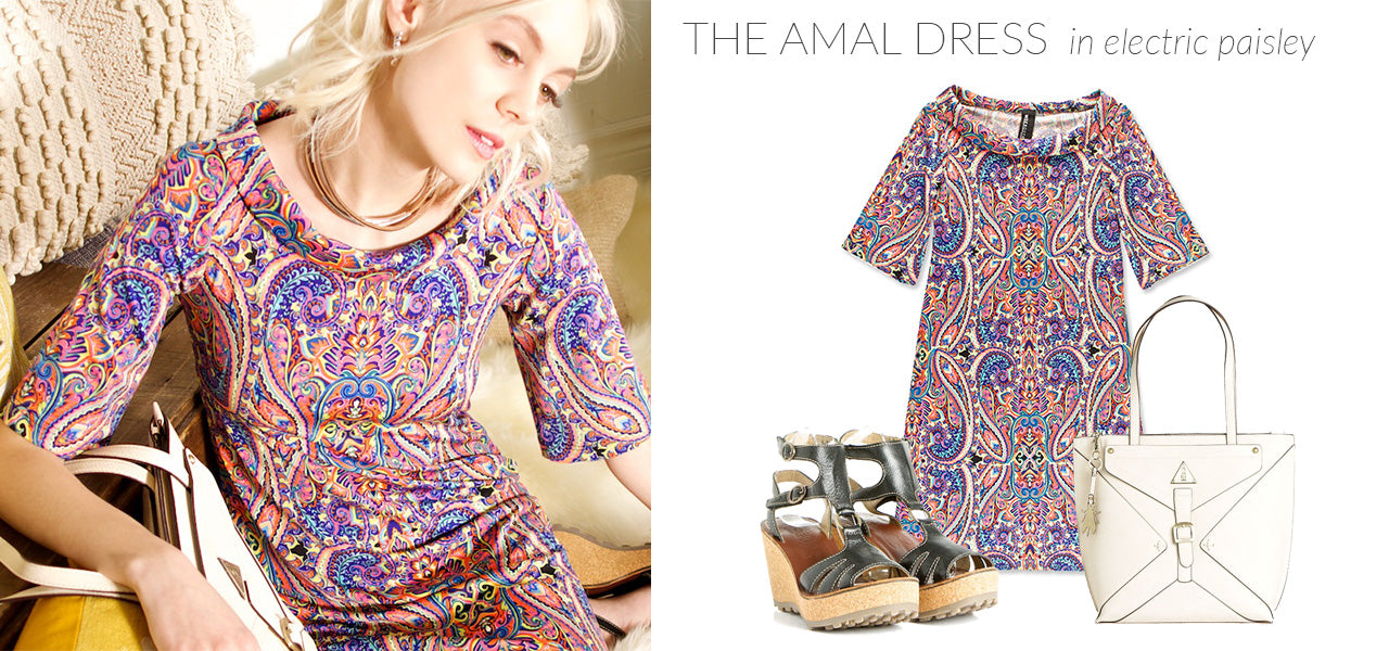 Amal Dress designer made in toronto