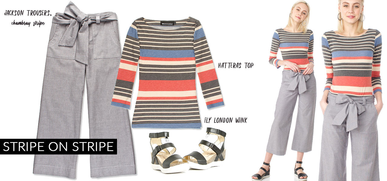 print mixing stripes