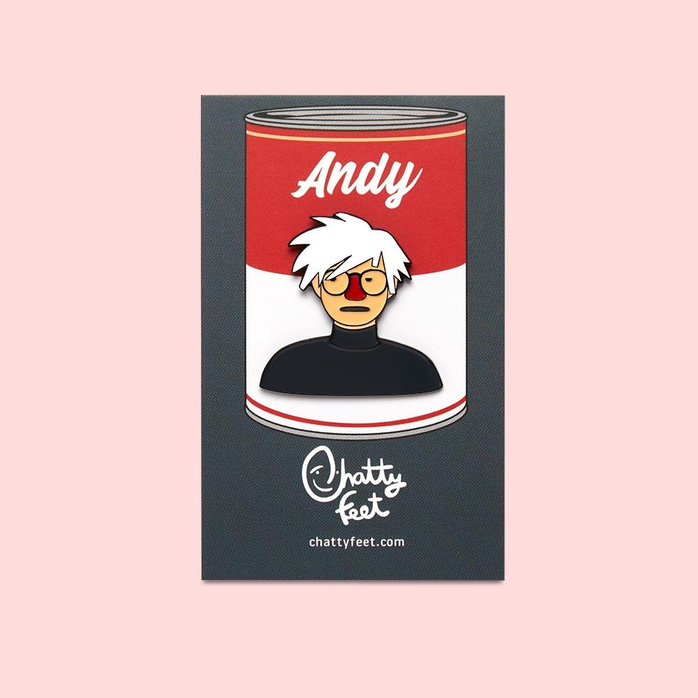 art enamel pin