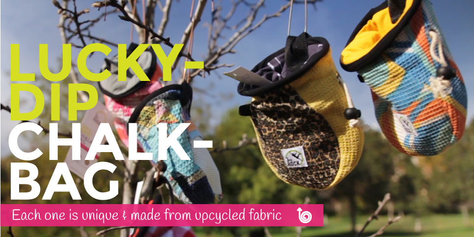 Lucky Dip Chalk bags, so organic they grow on trees!