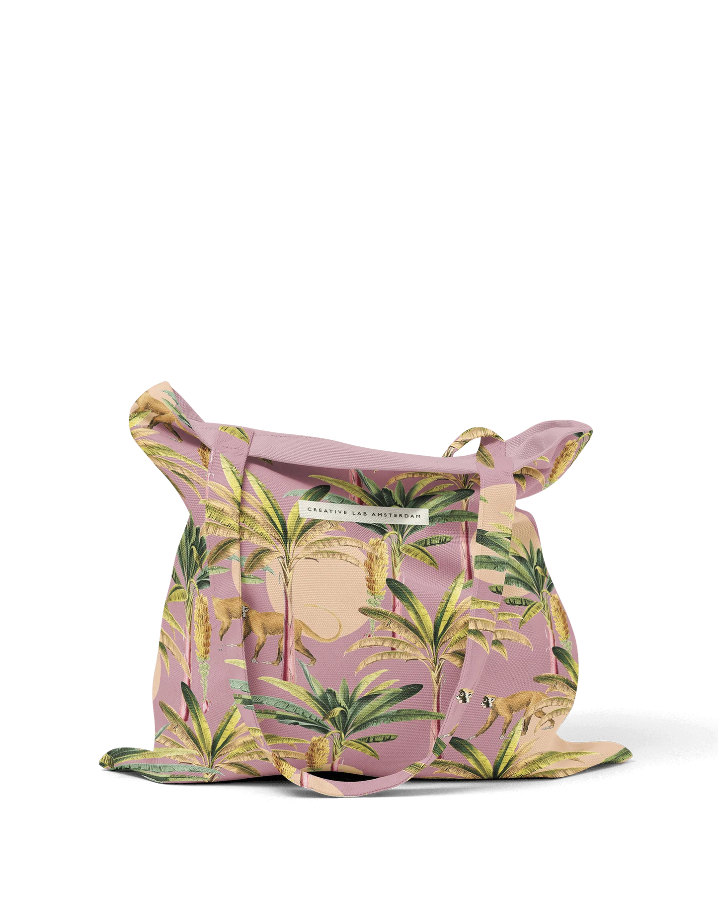 Saco Tote Bag Purple Bananas