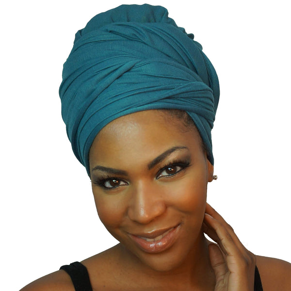 jersey knit head wraps