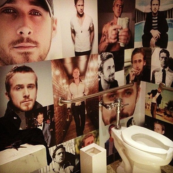 Ryan Gosling bathroom