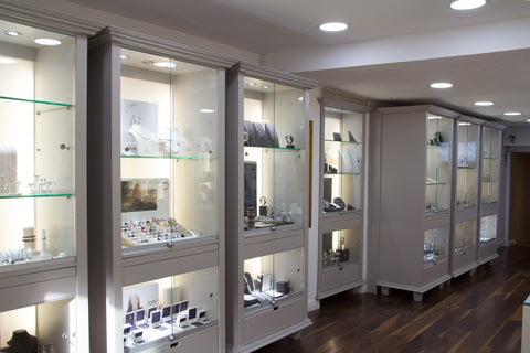 Interior of Walter Bourke Jewellers Enniscorthy