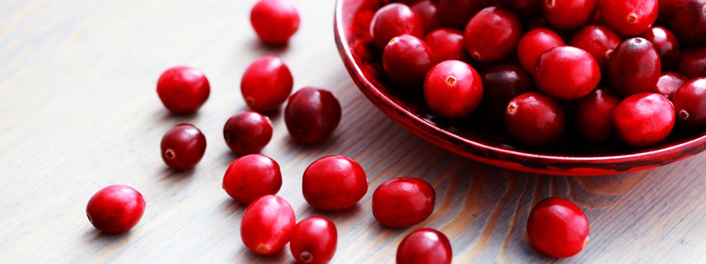 Cranberries can help prevent urinary tract infections