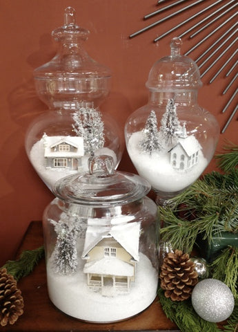 Christmas Season Apothecary Jar Collection