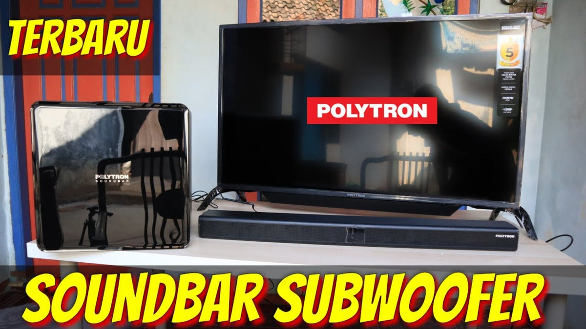 subwoofer polytron soundbar