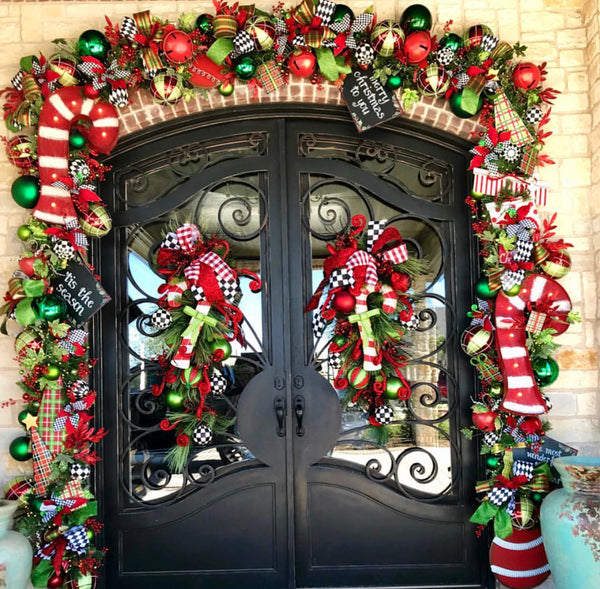 Christmas Front door decor
