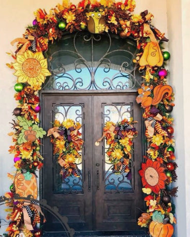 Fall Front Door Decor 