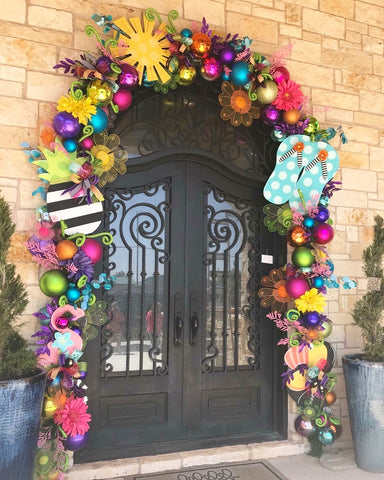 Summer front door decor