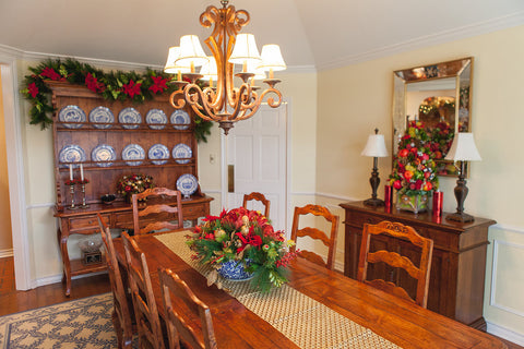 Dining room Christmas 