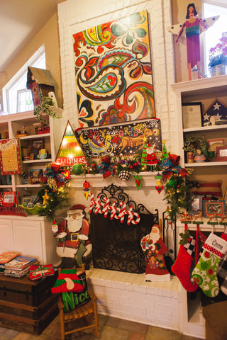 Mantle Christmas Decor 