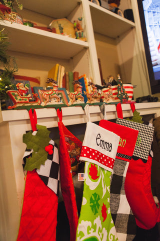 Stockings Hung on the Mantle