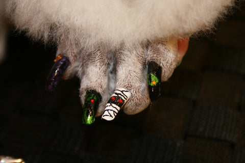 mummy_halloween nail art