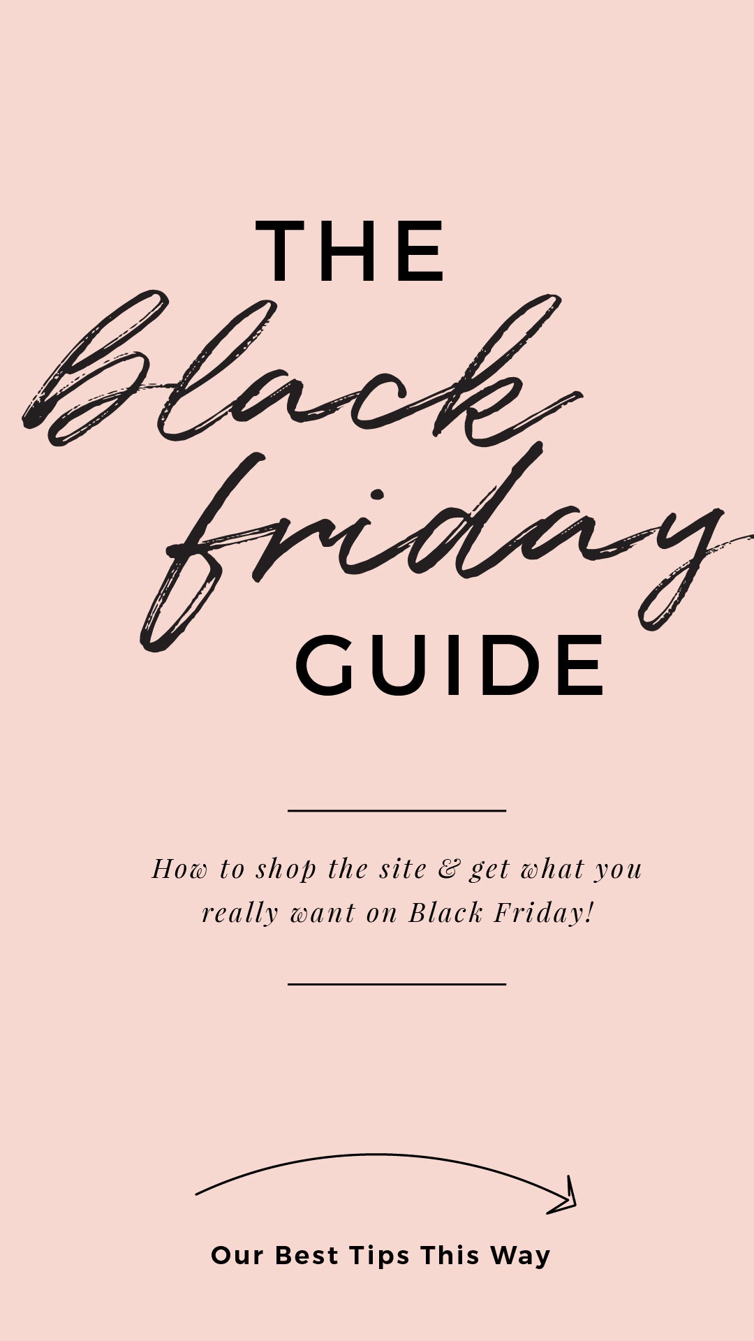 black friday shopping guide