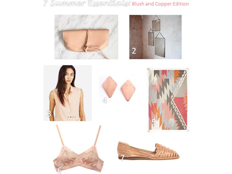 Blush & Copper Ethical Home Decor