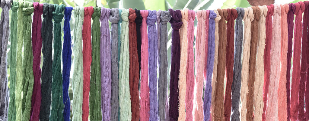 Guatemalan Botanically dyed thread