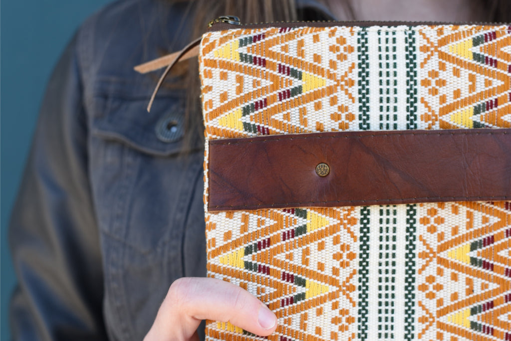 Hand loomed Clutch