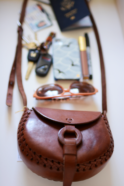 Fair Trade Leather Pouch Purse