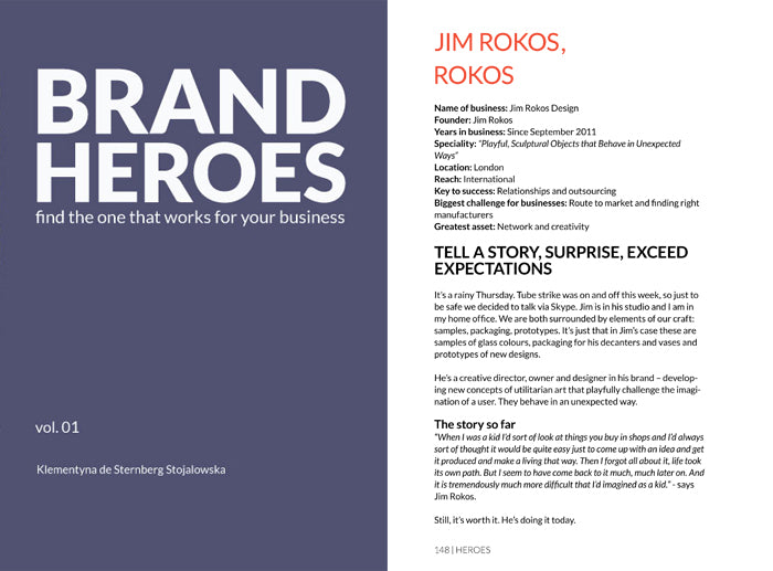 Brand Heroes by Klementyna de Sternberg Stojalowska