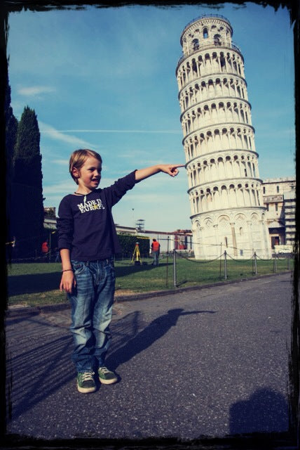 Der schiefe Turm von Pisa - the leaning tower of pisa