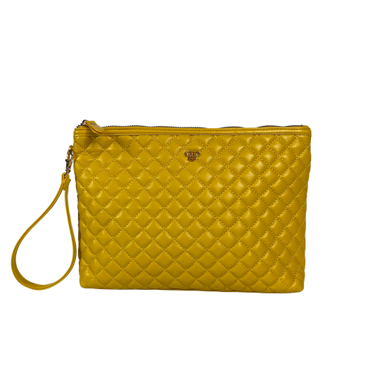 Litt Makeup Case - Mustard Yellow