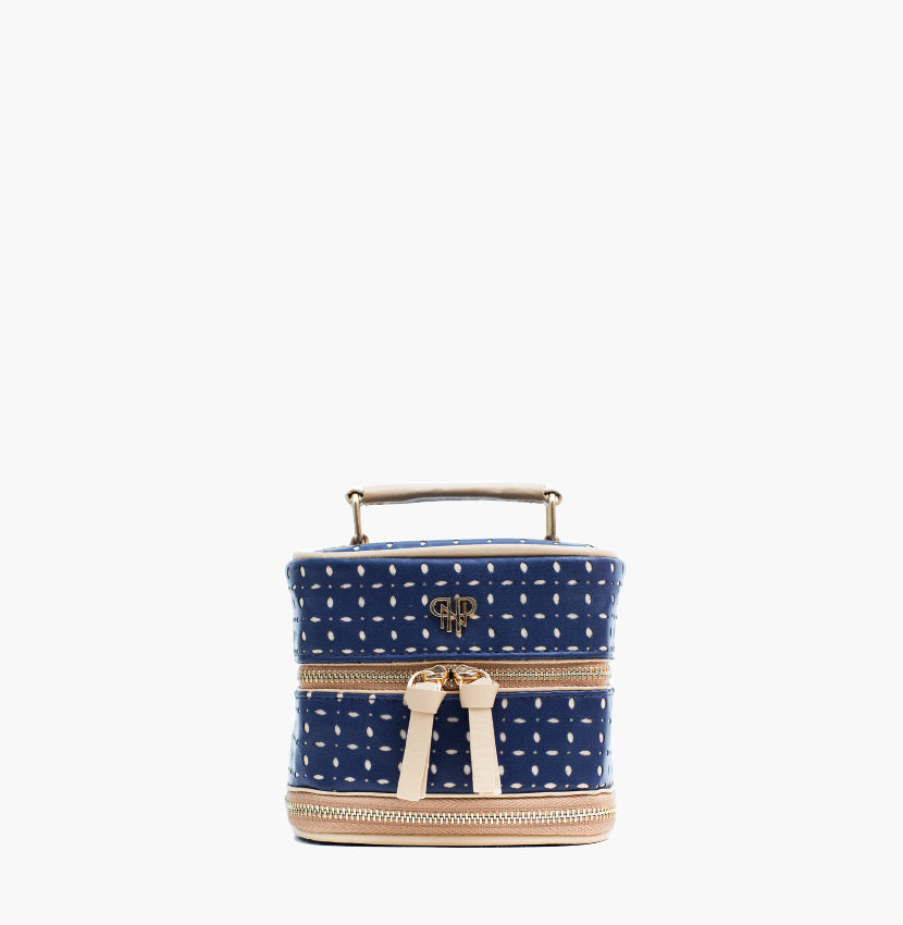 Tiara Weekender Jewelry Case - Blue Dunes