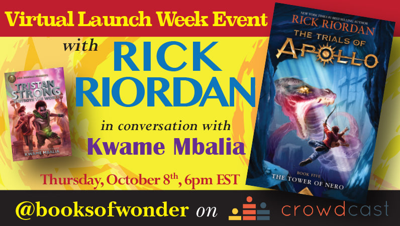 Virtual Launch Week Event for The Tower of Nero By Rick Riordan
